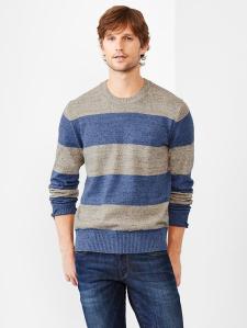 Marled Stripe Sweater @ Gap