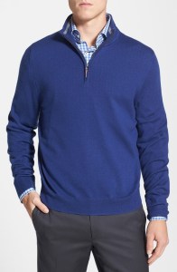 Half-Zip Merino Wool Sweater @ Nordstrom